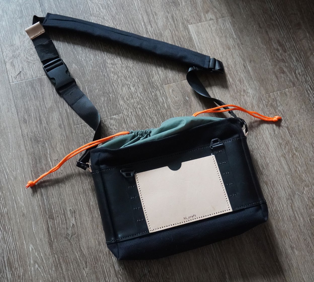 hi_craft finished leather bag