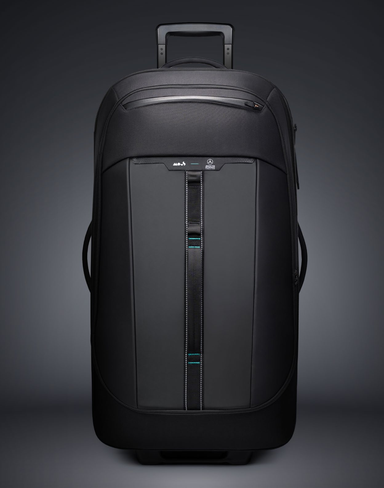 Mercedes-AMG Petronas wheeled duffel luggage
